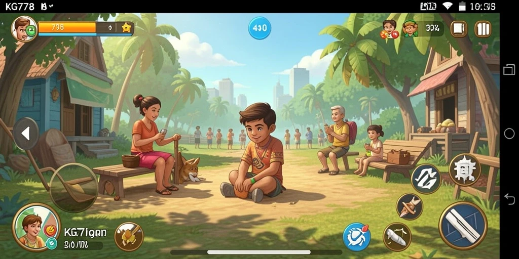 Tampilan gameplay yang menyenangkan dan penuh tantangan di KG778.