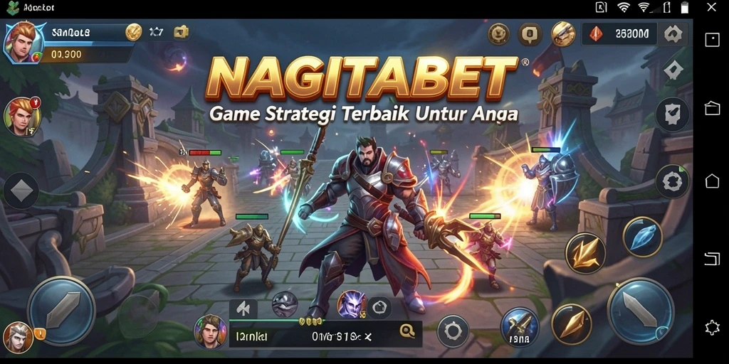 Tampilan gameplay NAGITABET dengan strategi yang kompleks dan menarik.